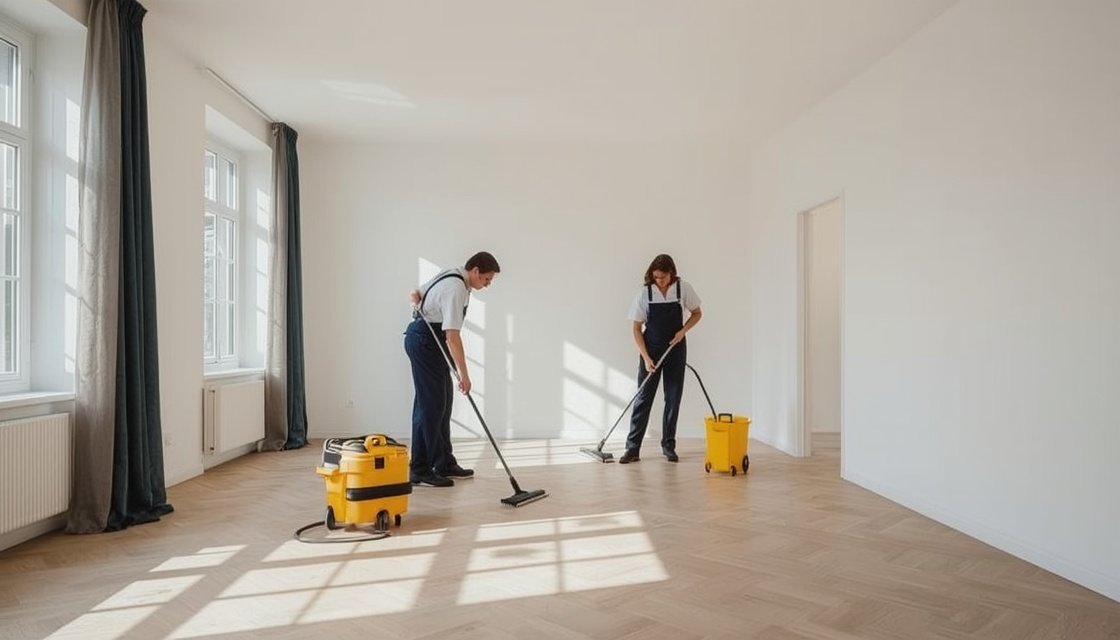 Endreinigung bei Wohnungsübergabe im Raum Zürich